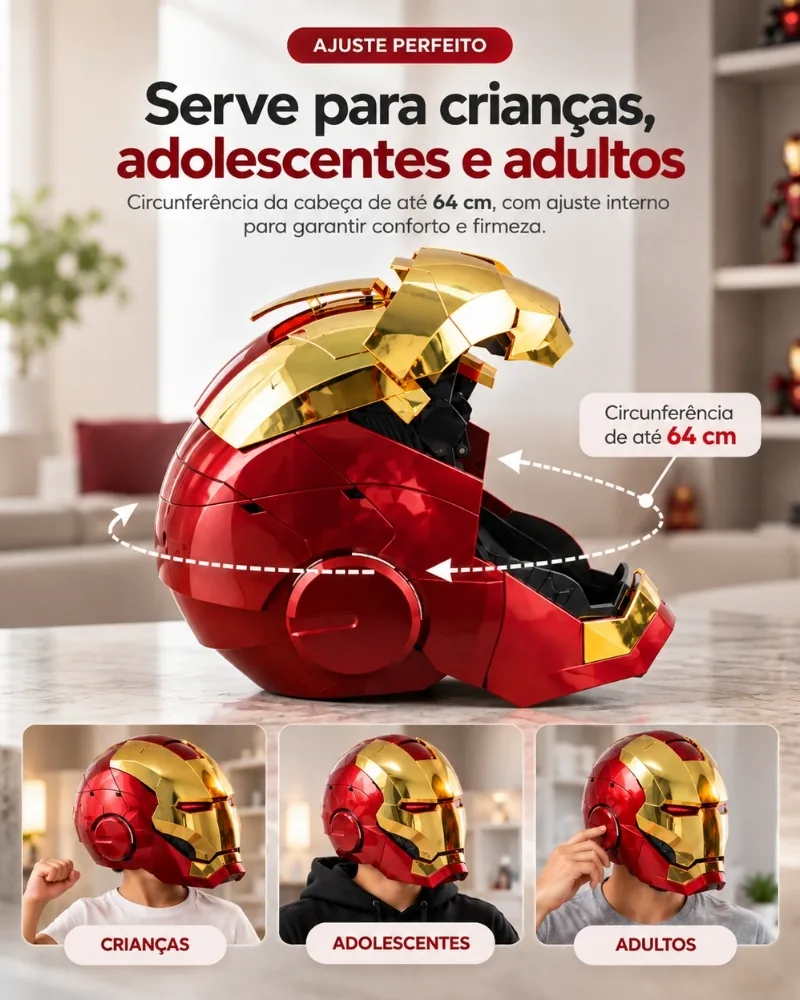 Detalhe do IronMask™