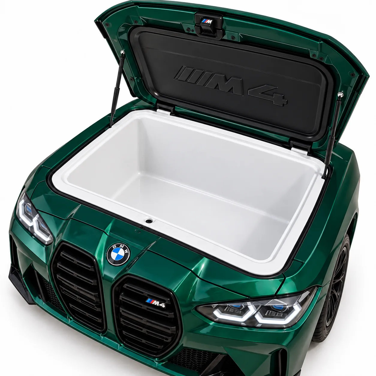 AutoCooler™ aberto mostrando o interior de 60 litros